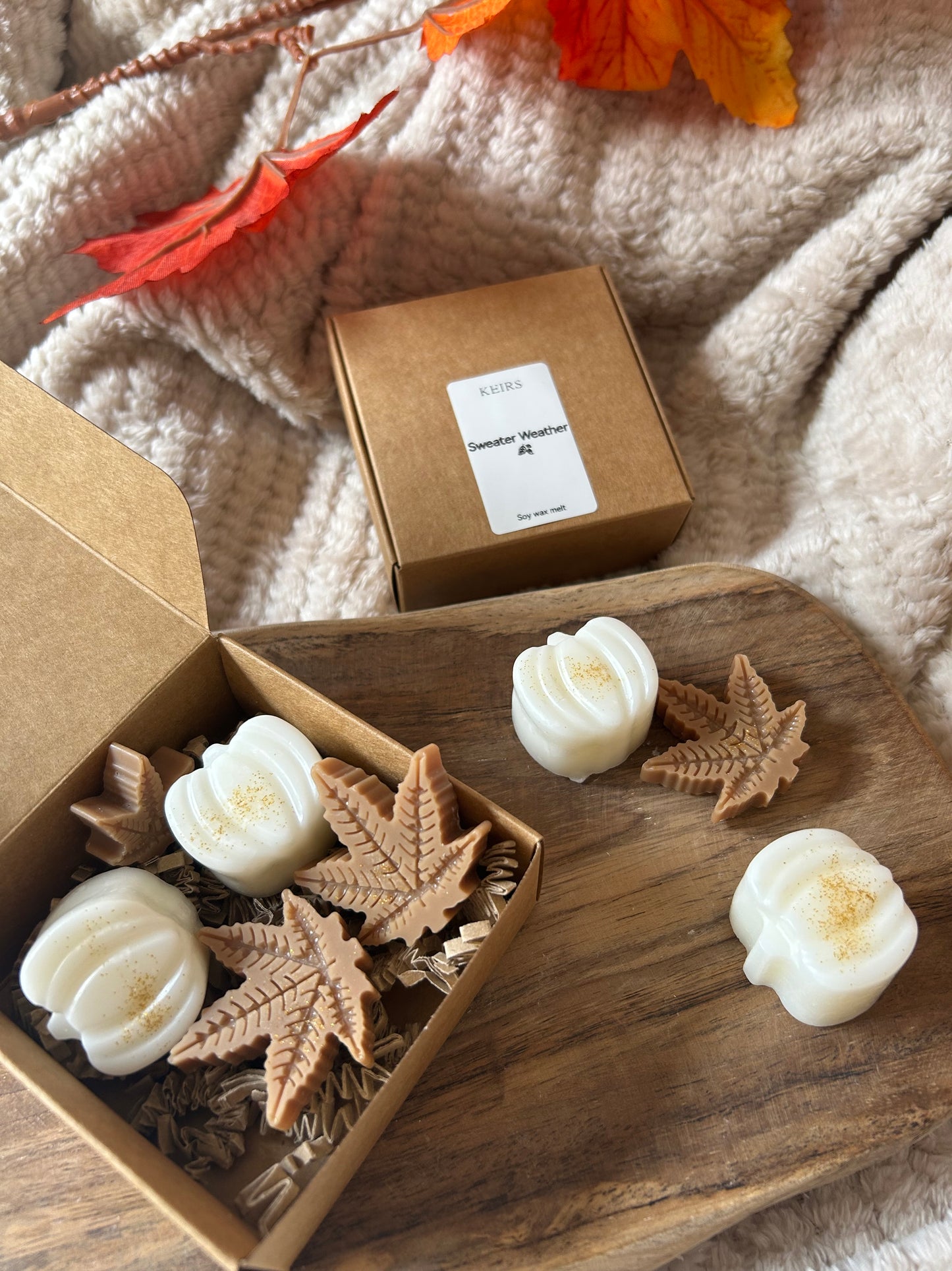 Pumpkin wax melts