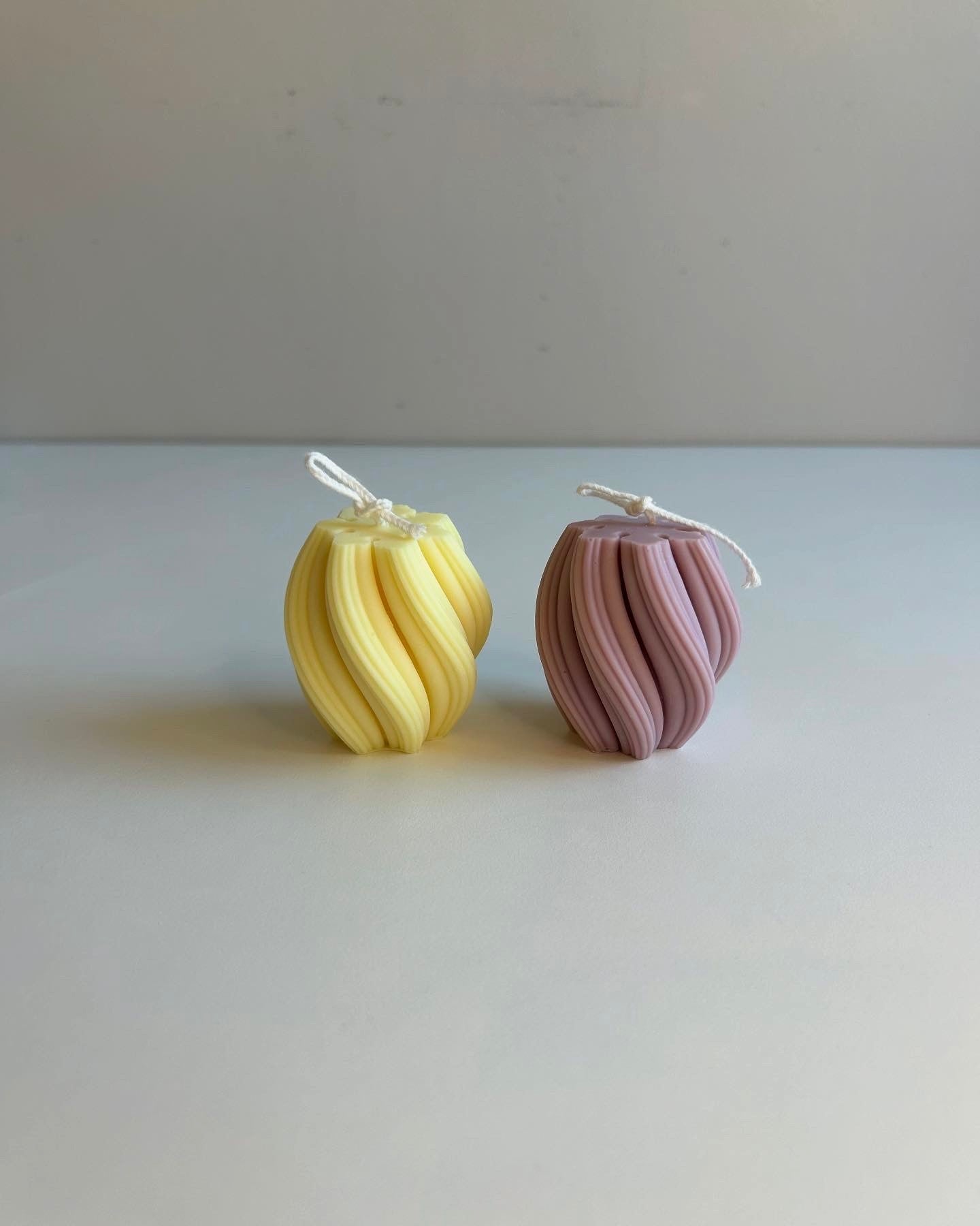 Draai kaars - mini swirl candle