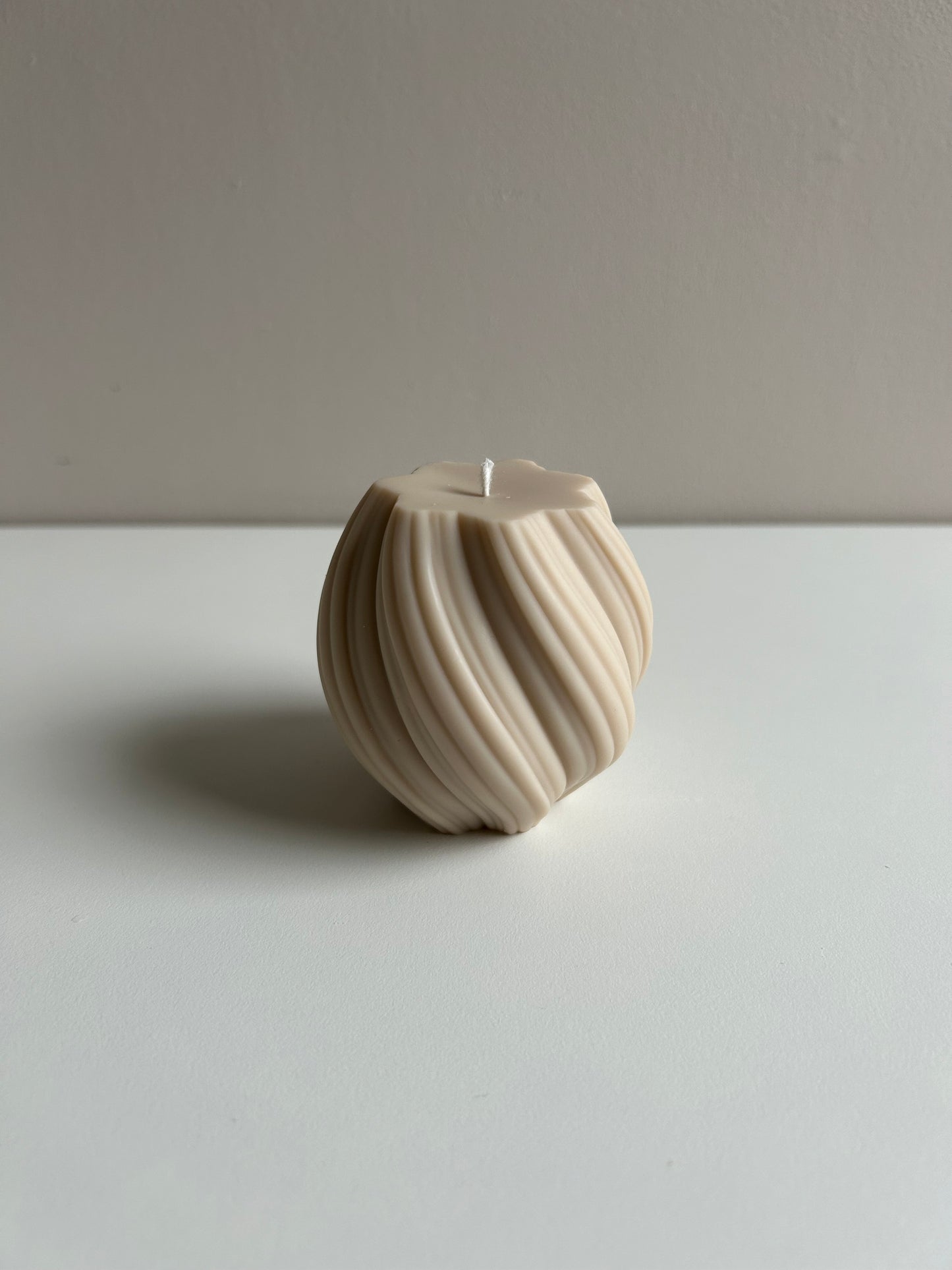 Vlam kaars - Swirl candle