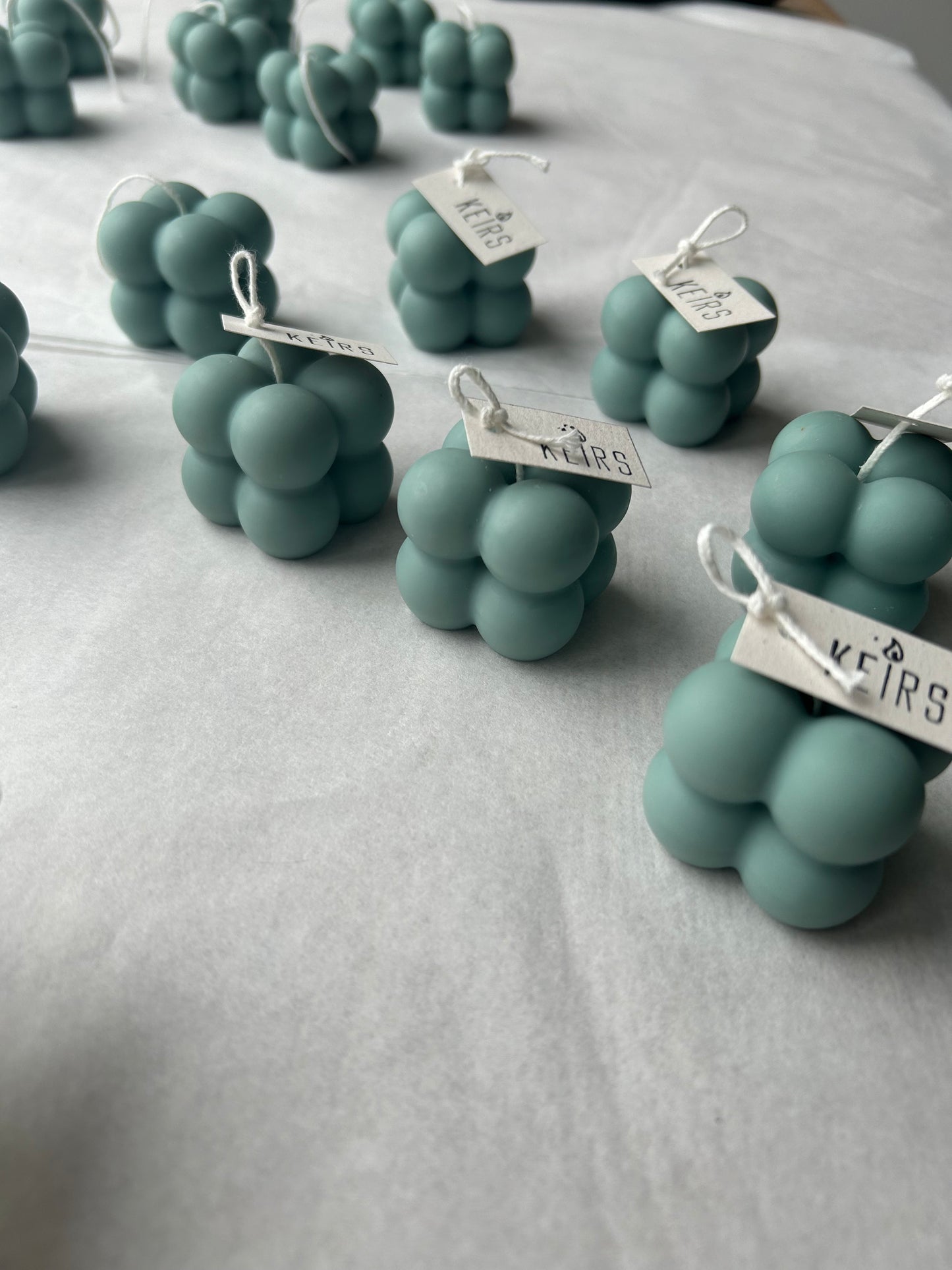 Mini bubbel kaars - mini bubble candle