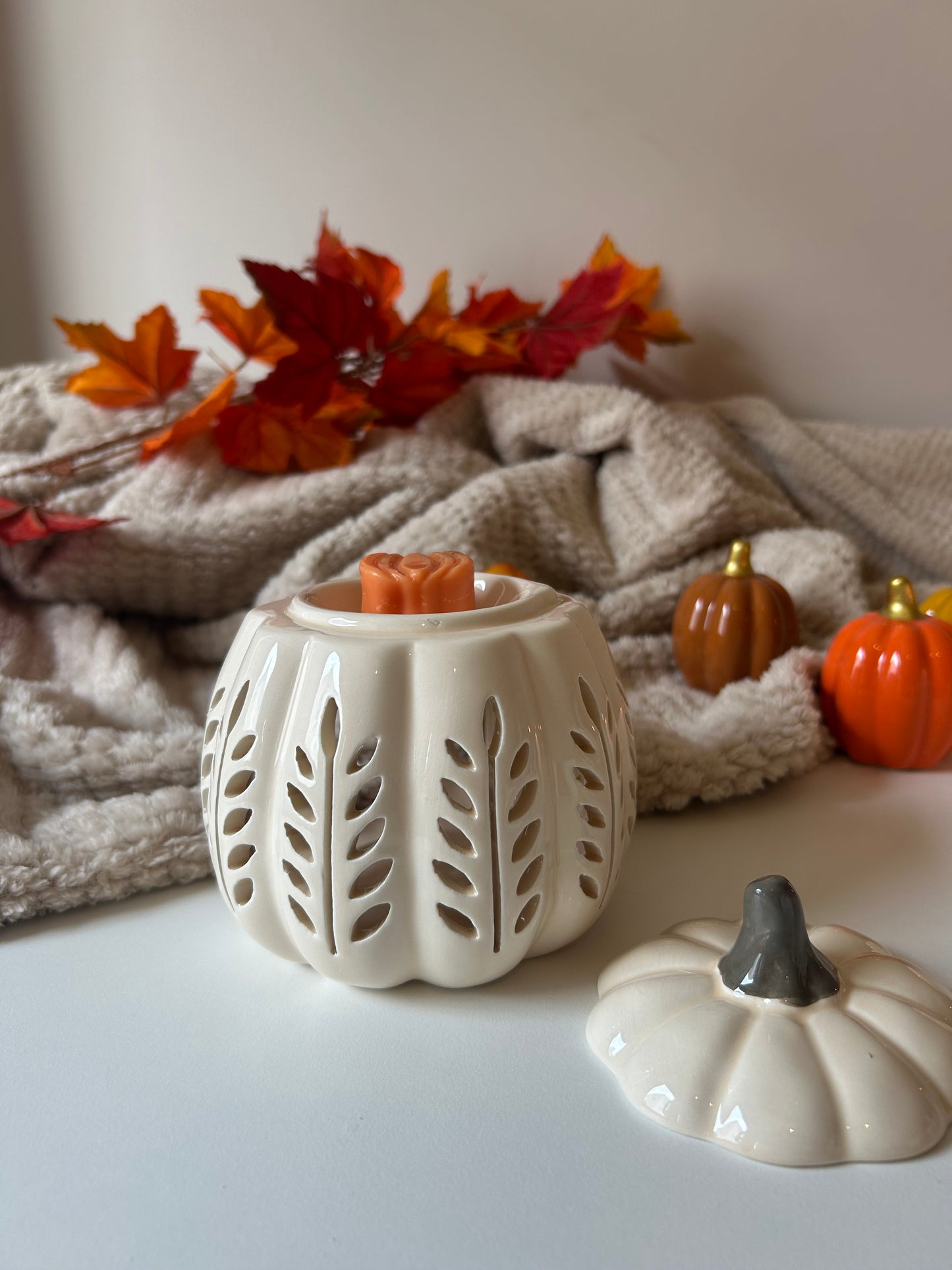 Wax Brander 'Pumpkin Leaf Creme'