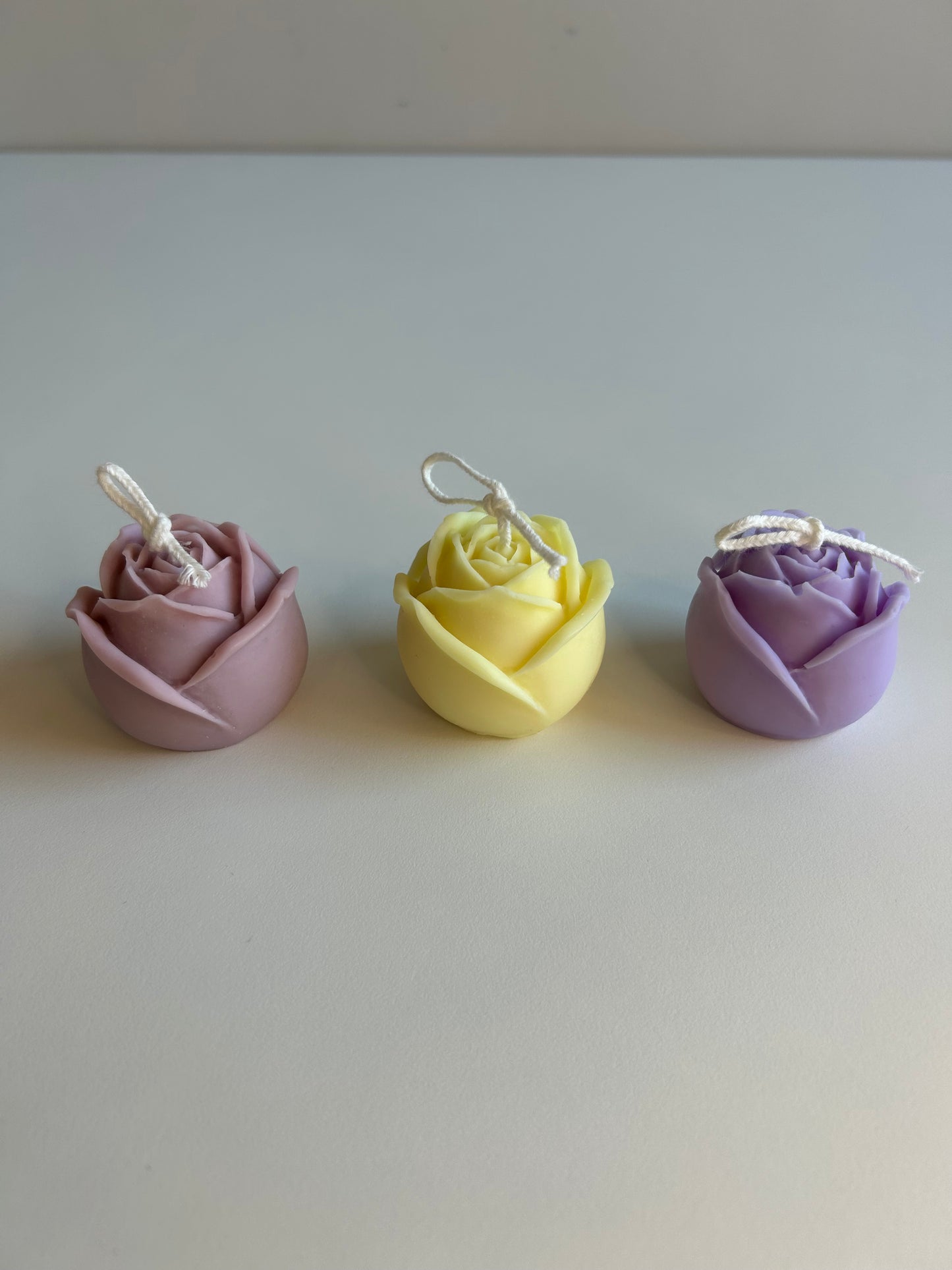 Rose candles