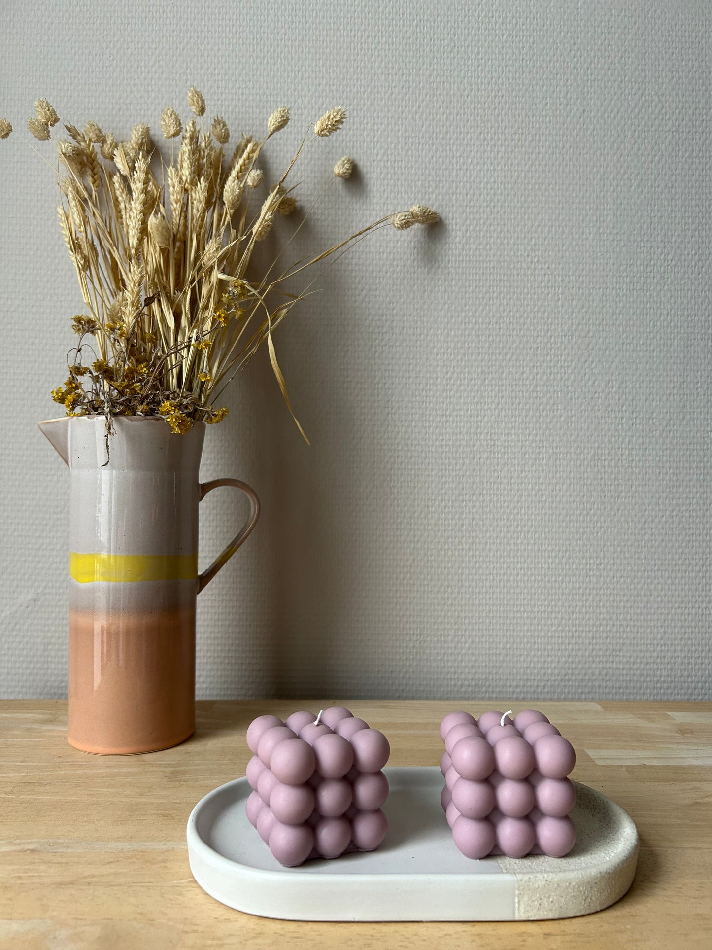 Bubbel kaars - Bubble candle