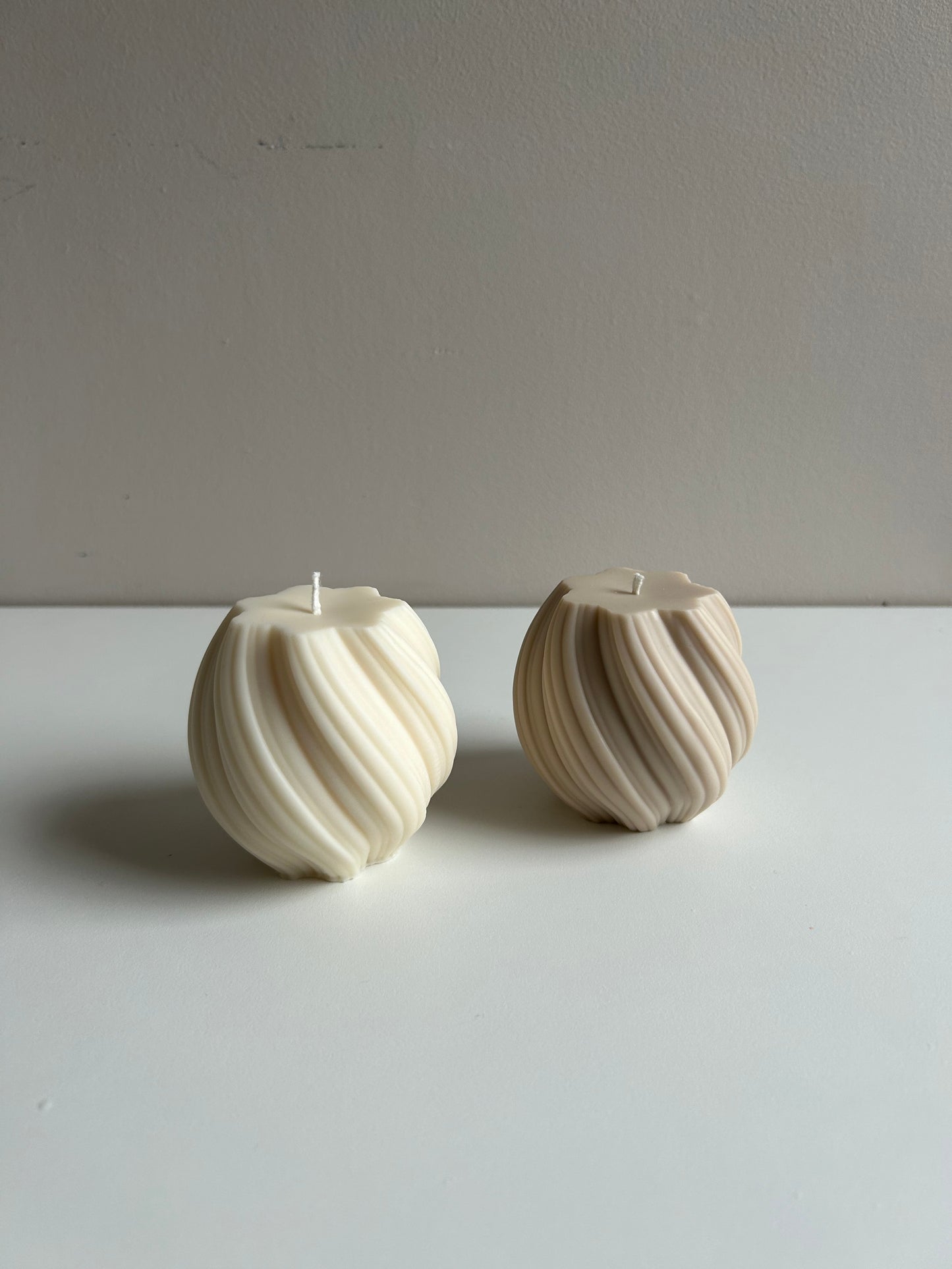 Vlam kaars - Swirl candle