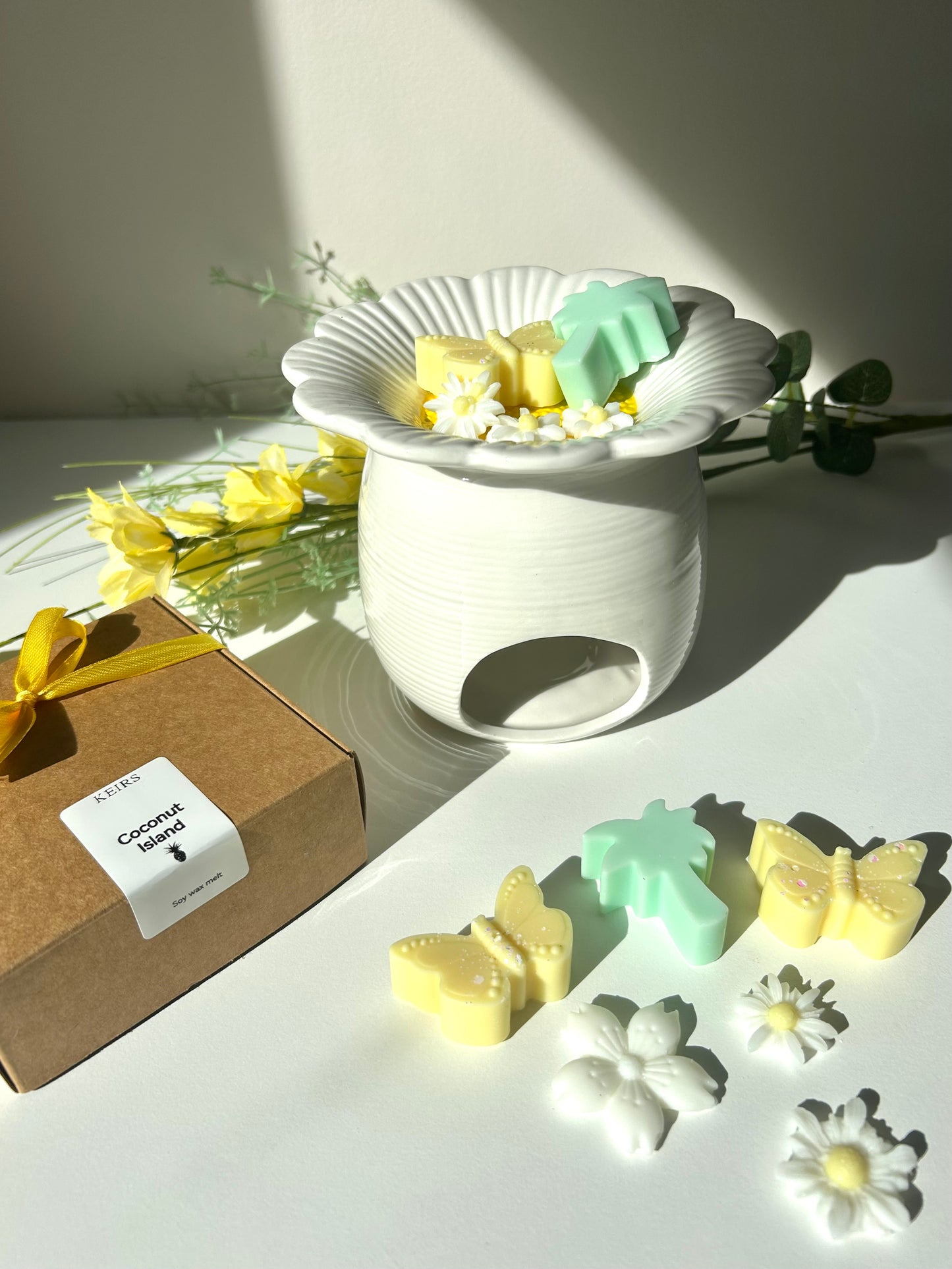 Daisy wax burner