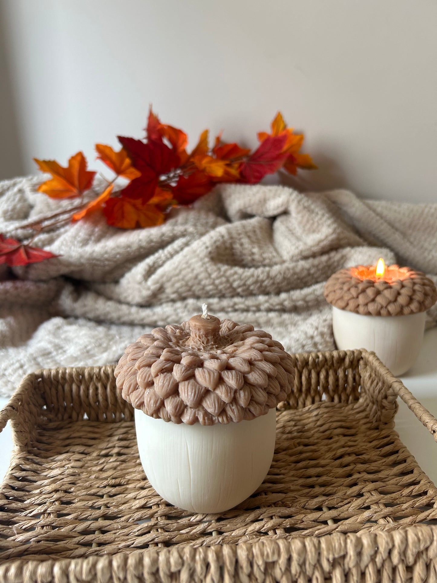 Herfst kaarsen