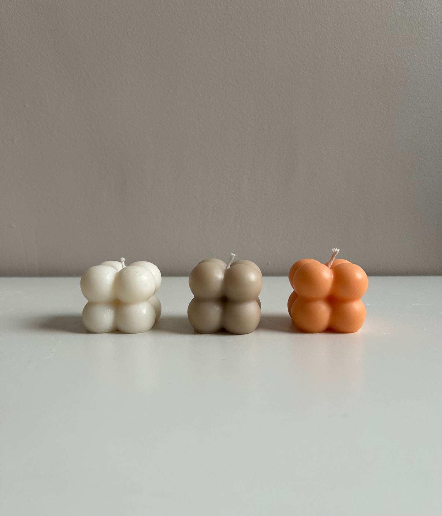 Mini bubbel kaars - mini bubble candle