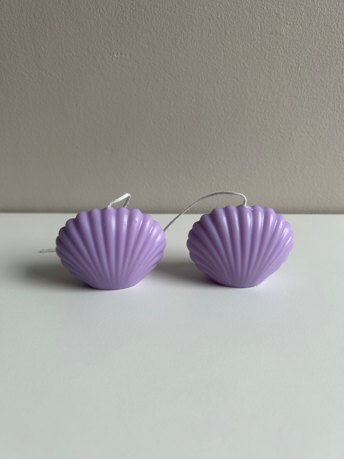 Schelp kaars - Shell candle