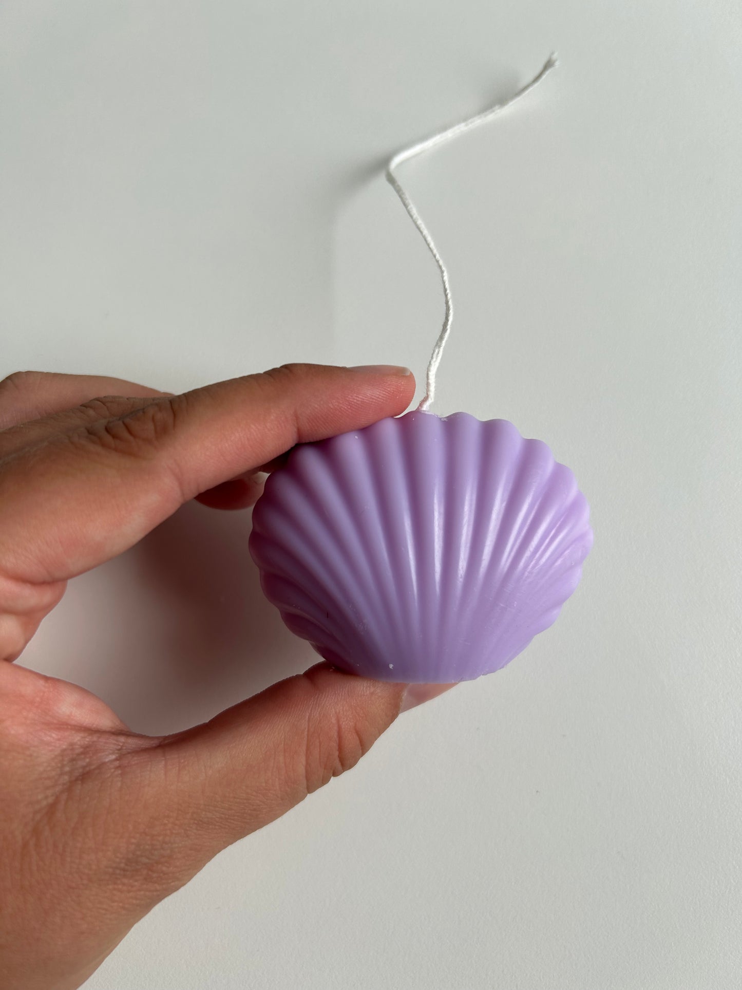 Schelp kaars - Shell candle
