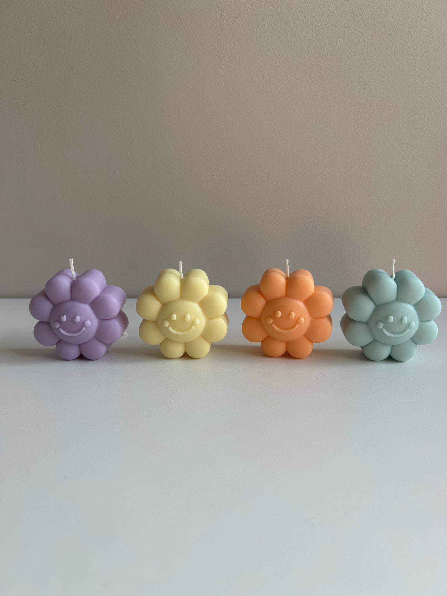 Smiley candles