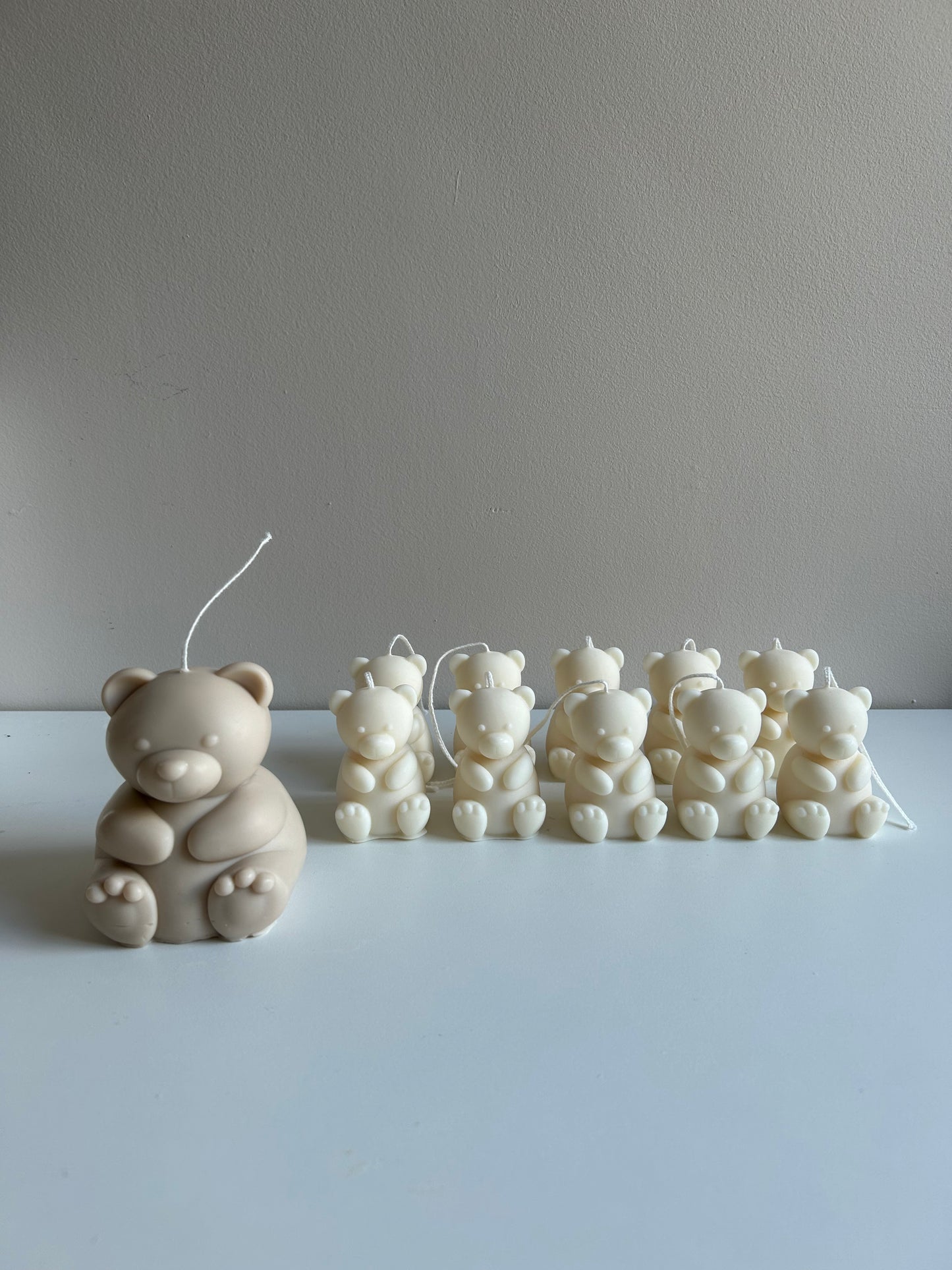 Grote beer kaars - Large bear candle