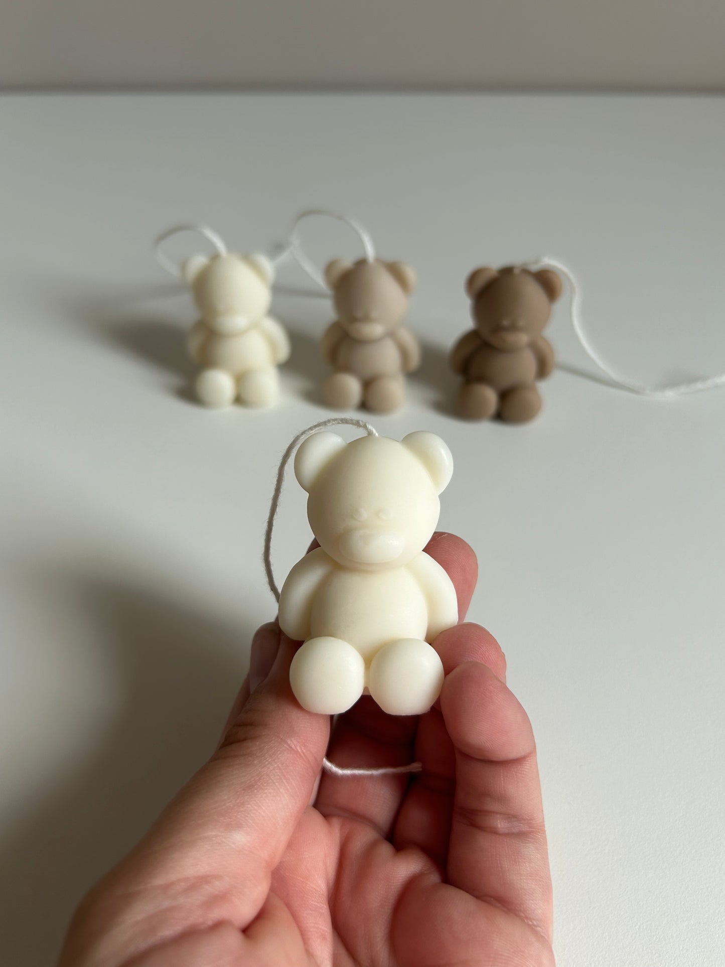 Mini beer kaarsjes - Mini bear candles