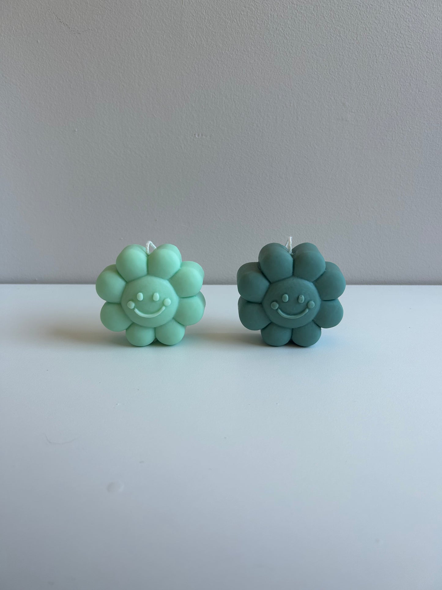 Vrolijke bloem kaars - Happy flower candle