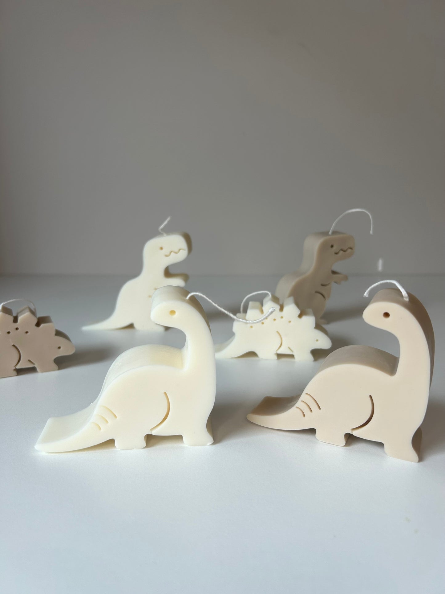 Langnek dino kaars - Brachiosaurus candle
