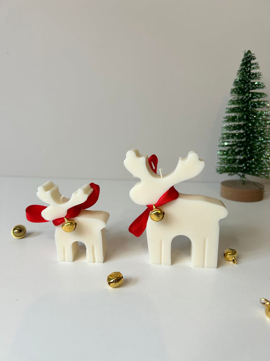 Rendier kaars - Reindeer candle