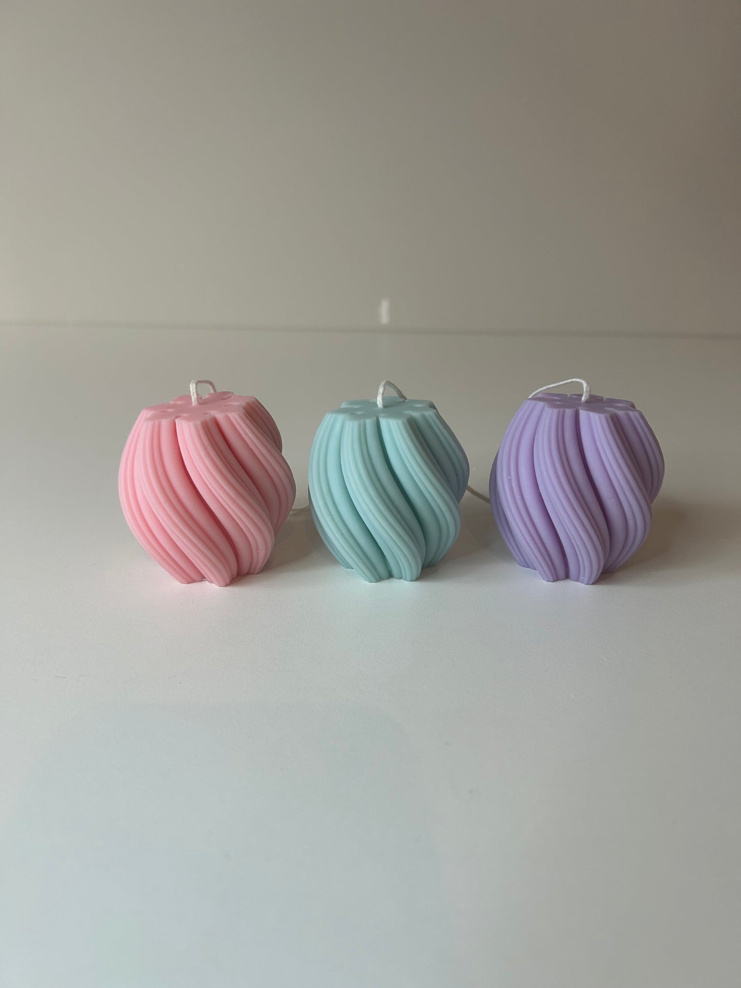 Draai kaars - mini swirl candle