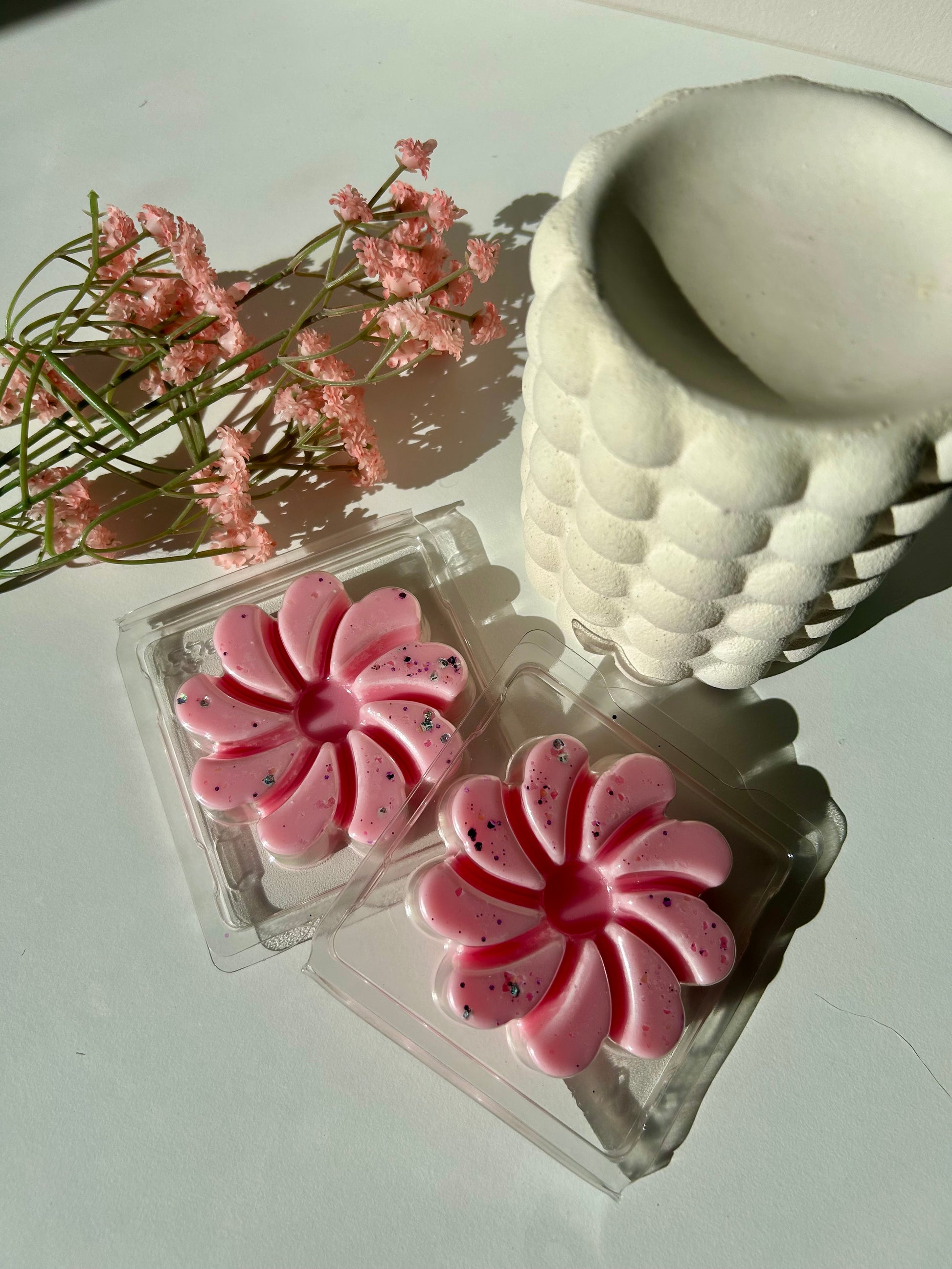 Wax melt cherry rice