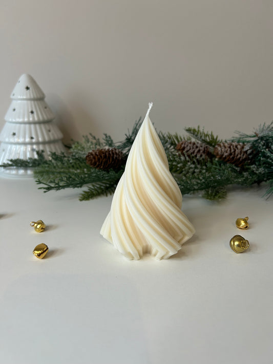 Kerstboom kaars - Christmas tree candle