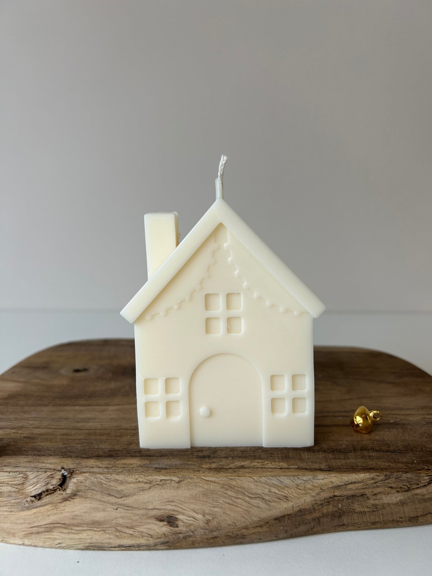 Kersthuis kaars - Christmas house candle