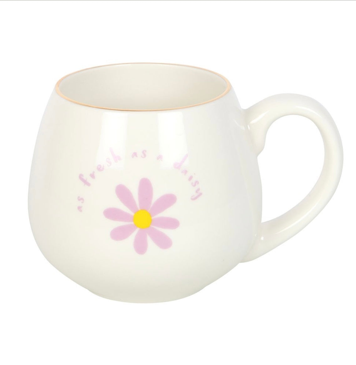 Fresh as a daisy mug