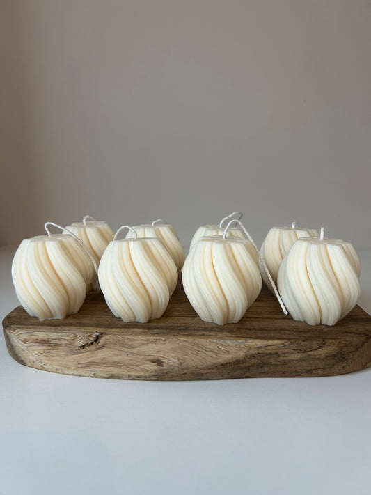 Draai kaars - mini swirl candle