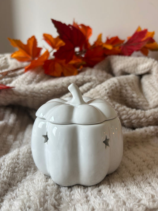 White pumpkin brander