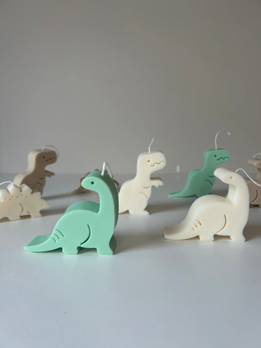 Langnek dino kaars - Brachiosaurus candle
