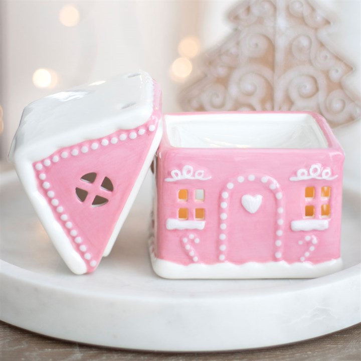 Wax Brander "Pink gingerbread house'
